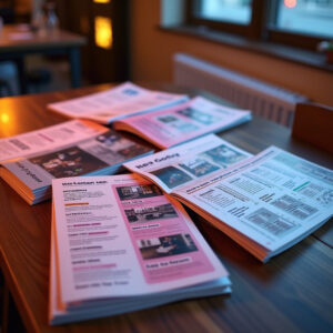 Versatile Folded Flyers for Business, Menus, Events, and More-Cheapest Flyers UK